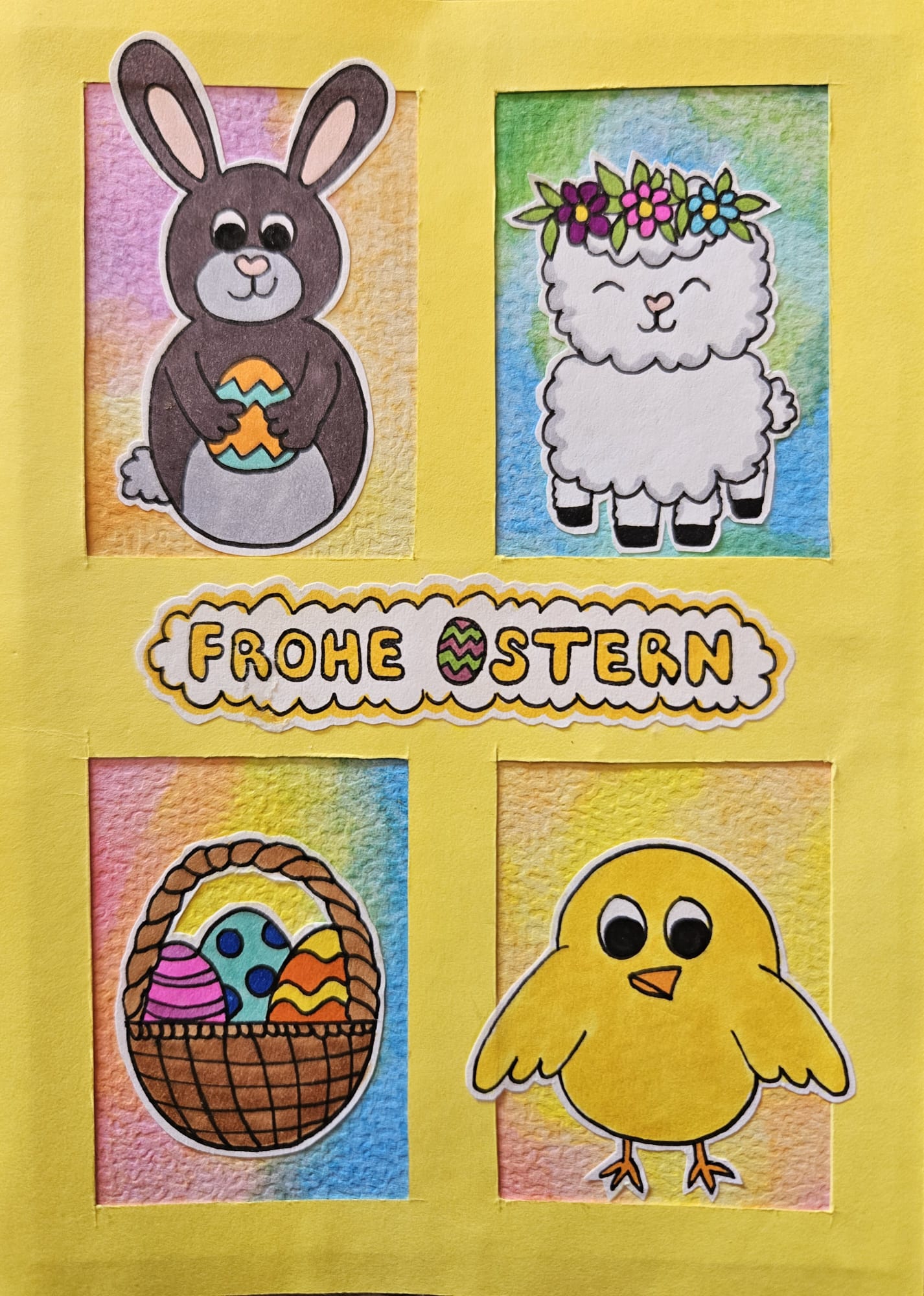 Osterkarten Set 2